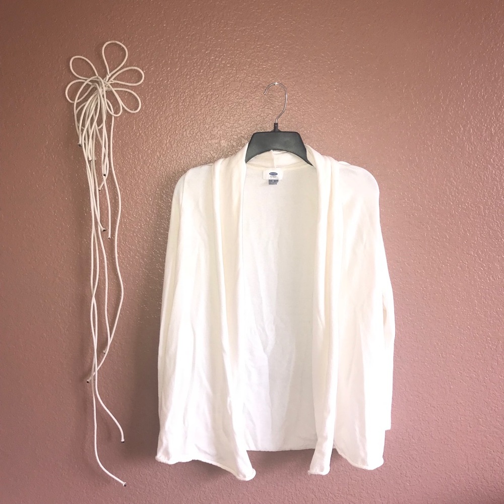 White Cardigan